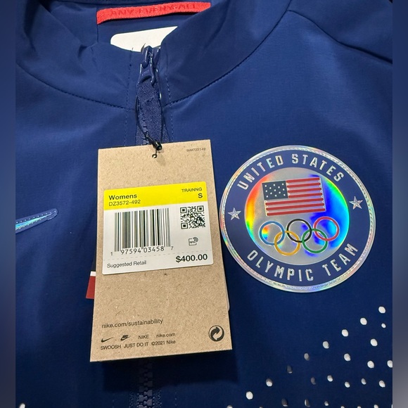 Nike Paris 2024 Olympics Team Issued USA Dri Fit ADV Jacket Womens Sizes - S M L - Picture 4 of 8